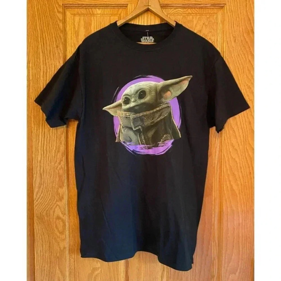 Star Wars Grogu Baby Yoda Mandalorian Mens Tee T-shirt M - Picture 1 of 4